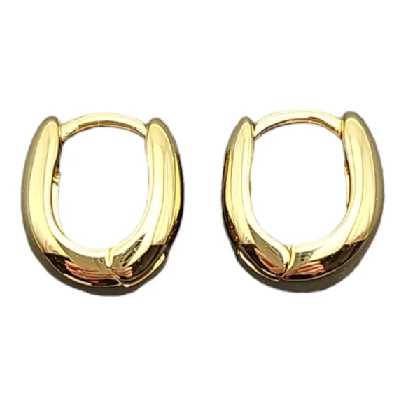 18k gold plated earrings - Picture 1 of 5
